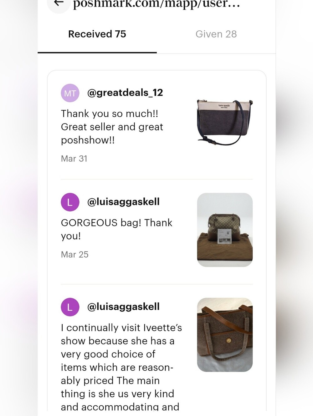 ✨️ IVETT'S LIVE NOTIFICATION✨️ DESIGNER & VINTAGE VERDICT✨️ - Picture 5 of 14